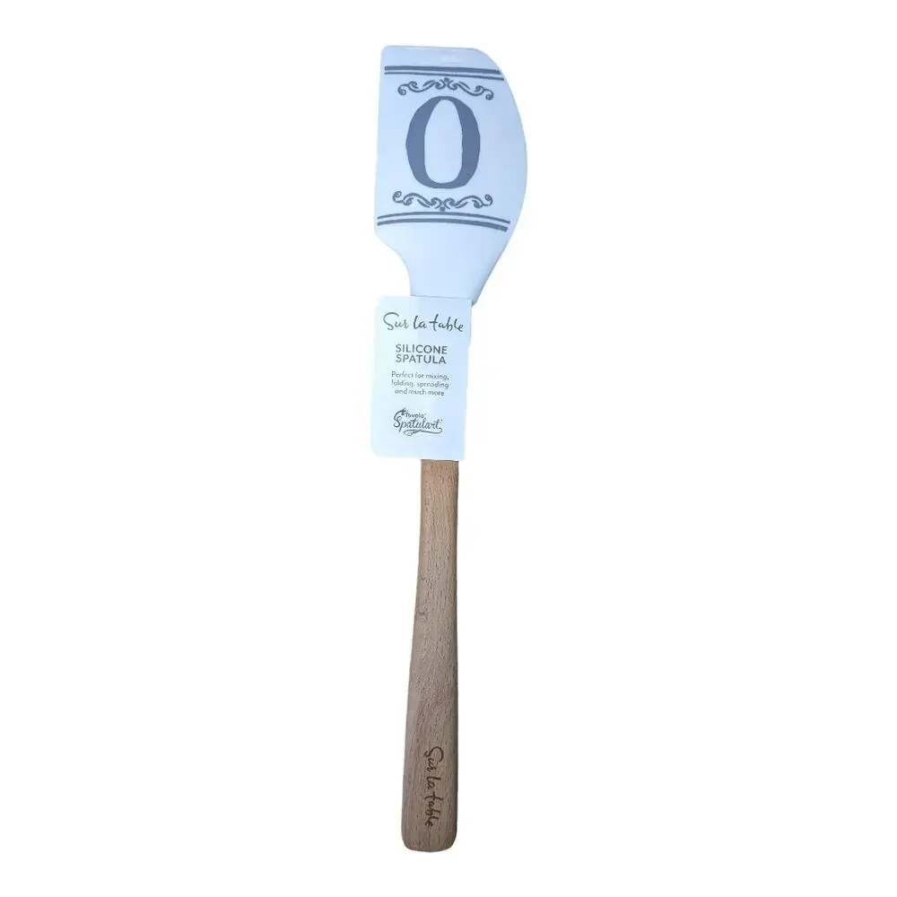NEW Sur La Table Monogram Silicone Head Spatula Letter 